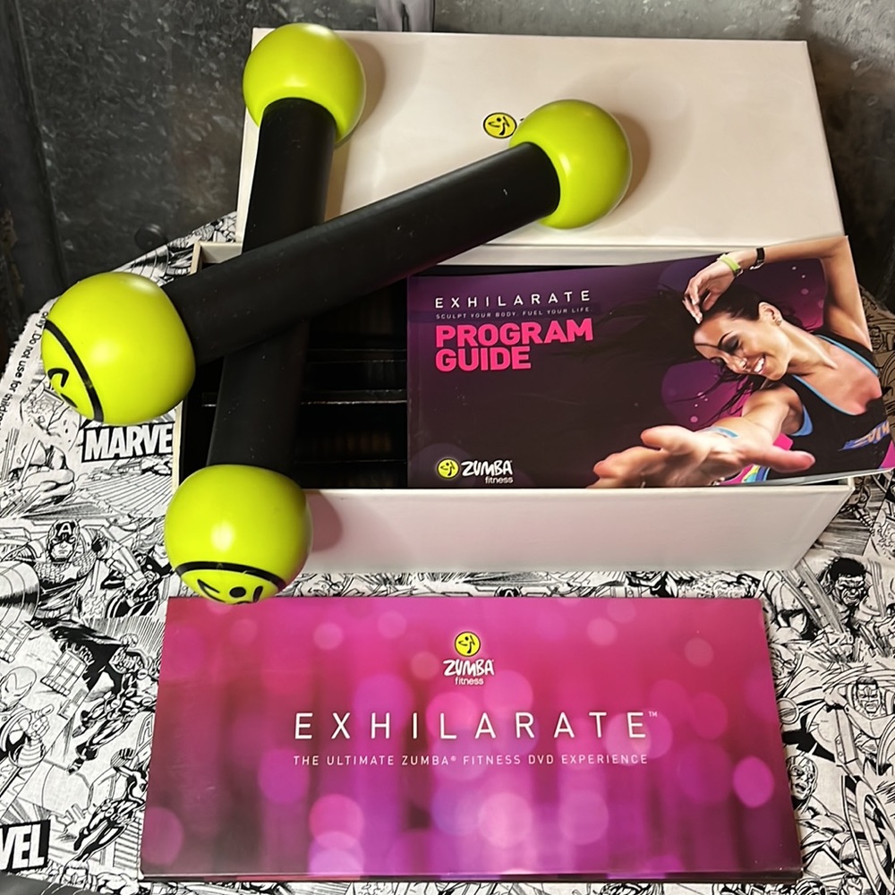 Zumba Exhilarate (toning sticks and programme)